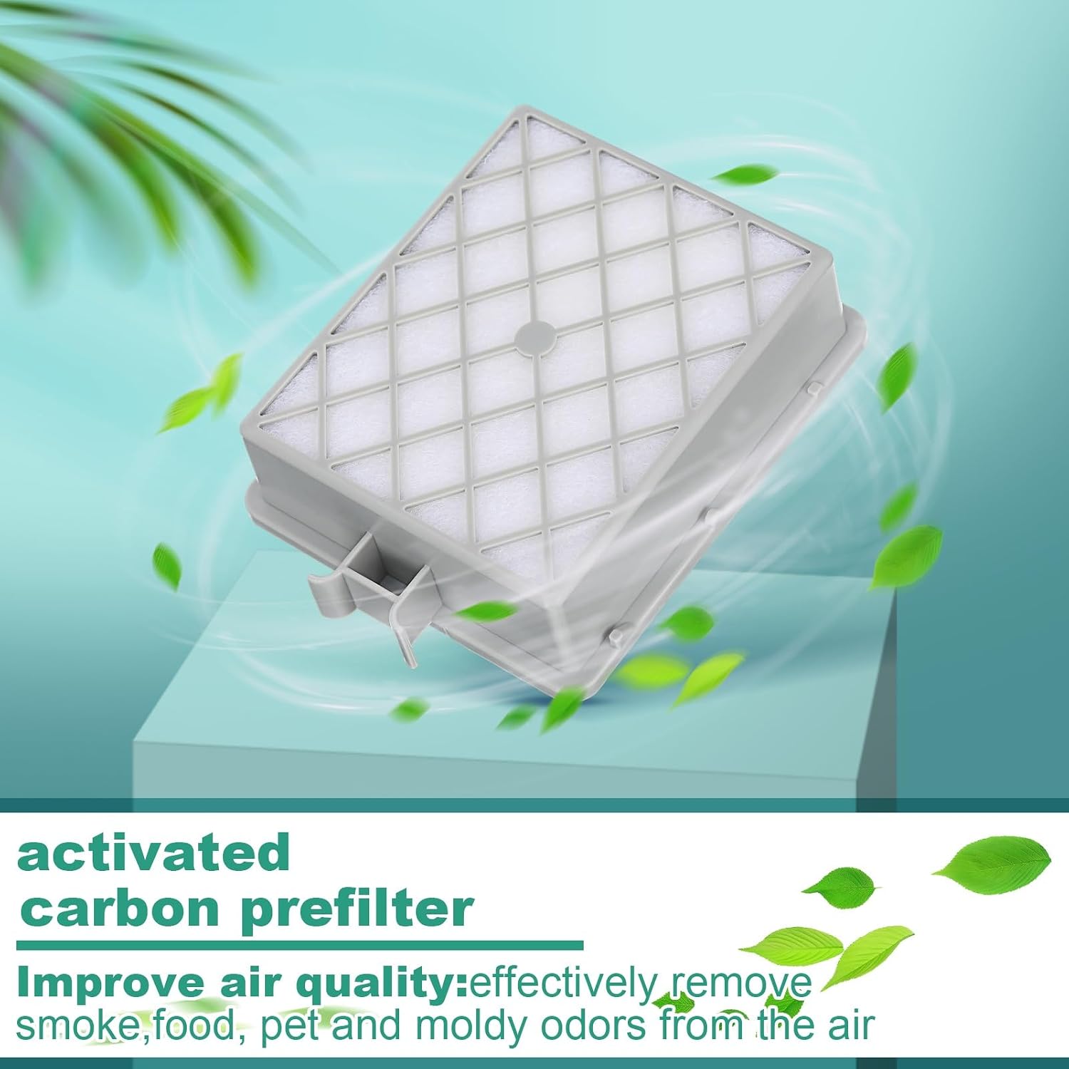 Tondiamo Style P Filter Bundle Compatible with Aerus Lux Guardian Platinum Canister Vacuum Cleaner Carbon Pre and 1 Long Life After Filter with Handle image 3