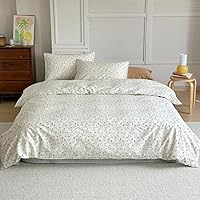 Vista 7 de BlueBlue Juego de funda de edredón con diseño de conejo tamaño Queen, 100% algodón, ropa de cama para niños, niñas, adolescentes, con dibujos