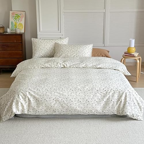 Miniatura 7 de BlueBlue Juego de funda de edredón con diseño de conejo tamaño Queen, 100% algodón, ropa de cama para niños, niñas, adolescentes, con dibujos