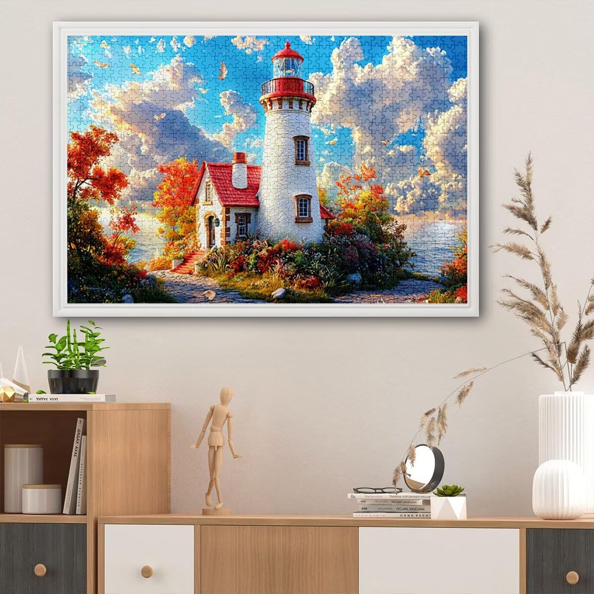 Q-60 puzzle, 4000 elementów, 4000 elementów, 4000 elementów, drewniane puzzle dla dorosłych, trudna łamigłówka, gra logiczna dla całej rodziny, drewniane puzzle, dekoracja salonu, prezenty, Q-60
