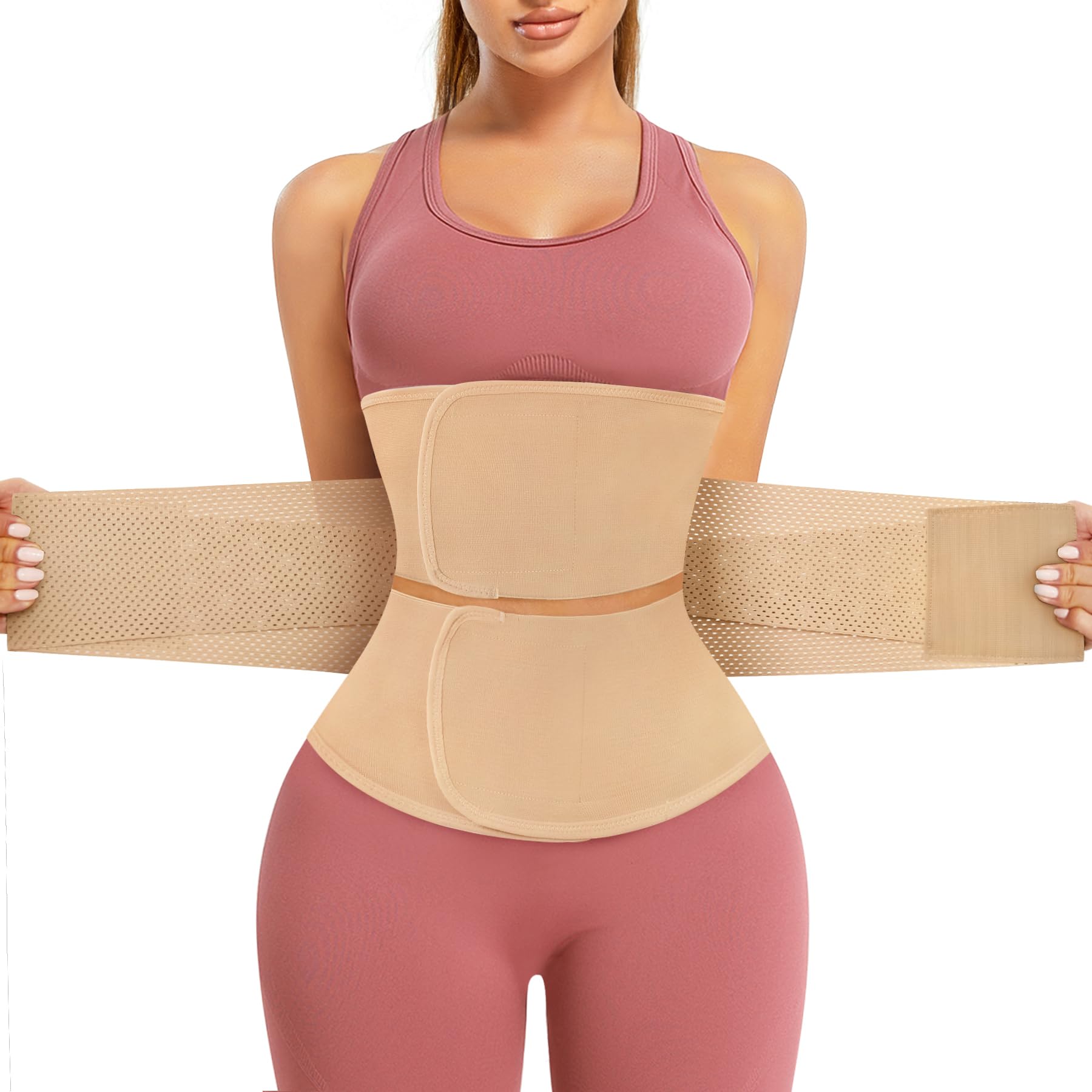 AOSBOEI Waist Trainer for Women Workout Waist Cincher Trimmer Underbust Corset Tummy Control Hourglass Body Shapewear