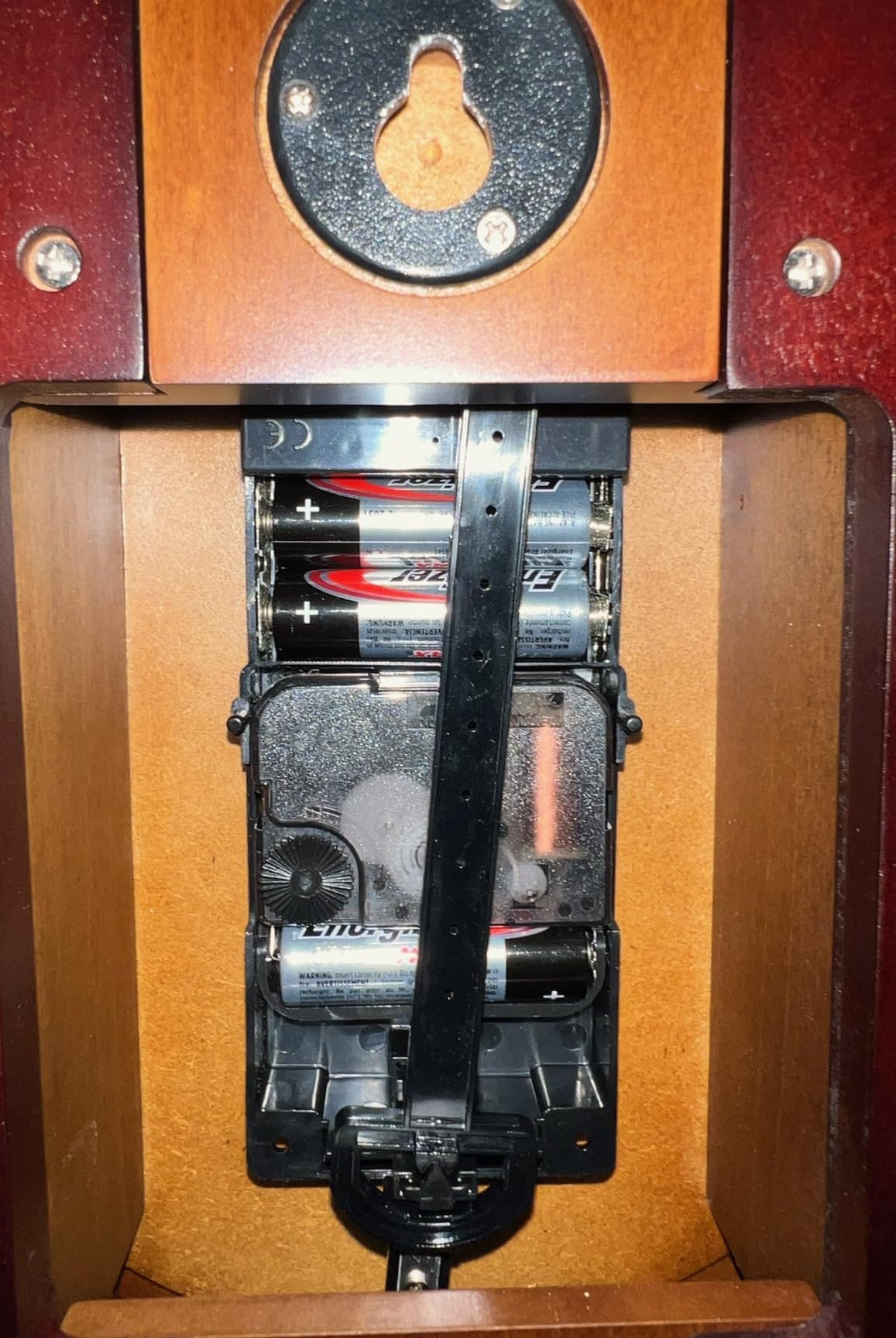 14/mo Finance Bulova C3383 Avent Pendulum Deco Wall Clock, 18