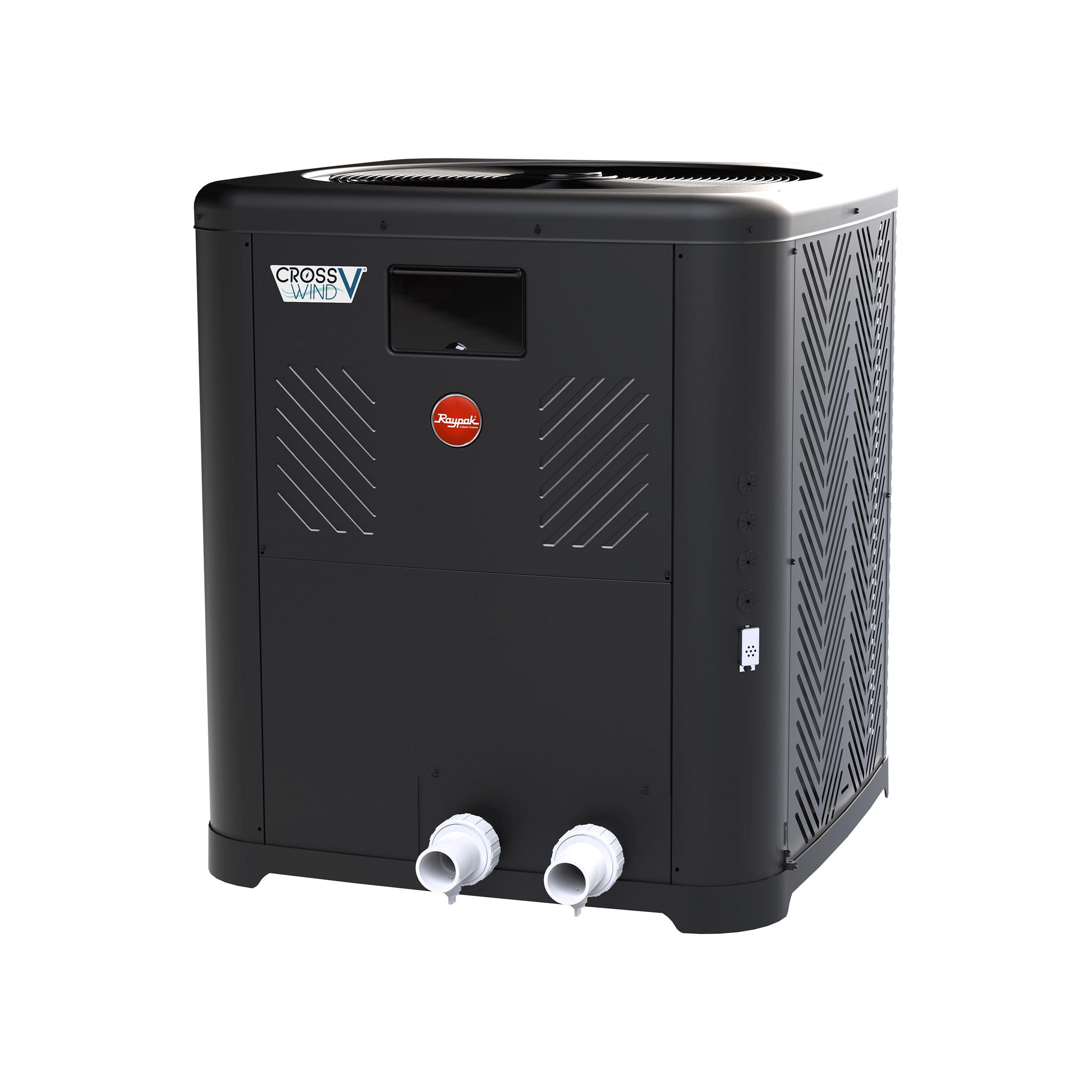 Raypak Crosswind V Deluxe Pool Heat Pump - Spa and Pool Heater with Cool Mode, Free Wi-Fi for Fleet Monitoring for Above Ground and In-Ground Pools
