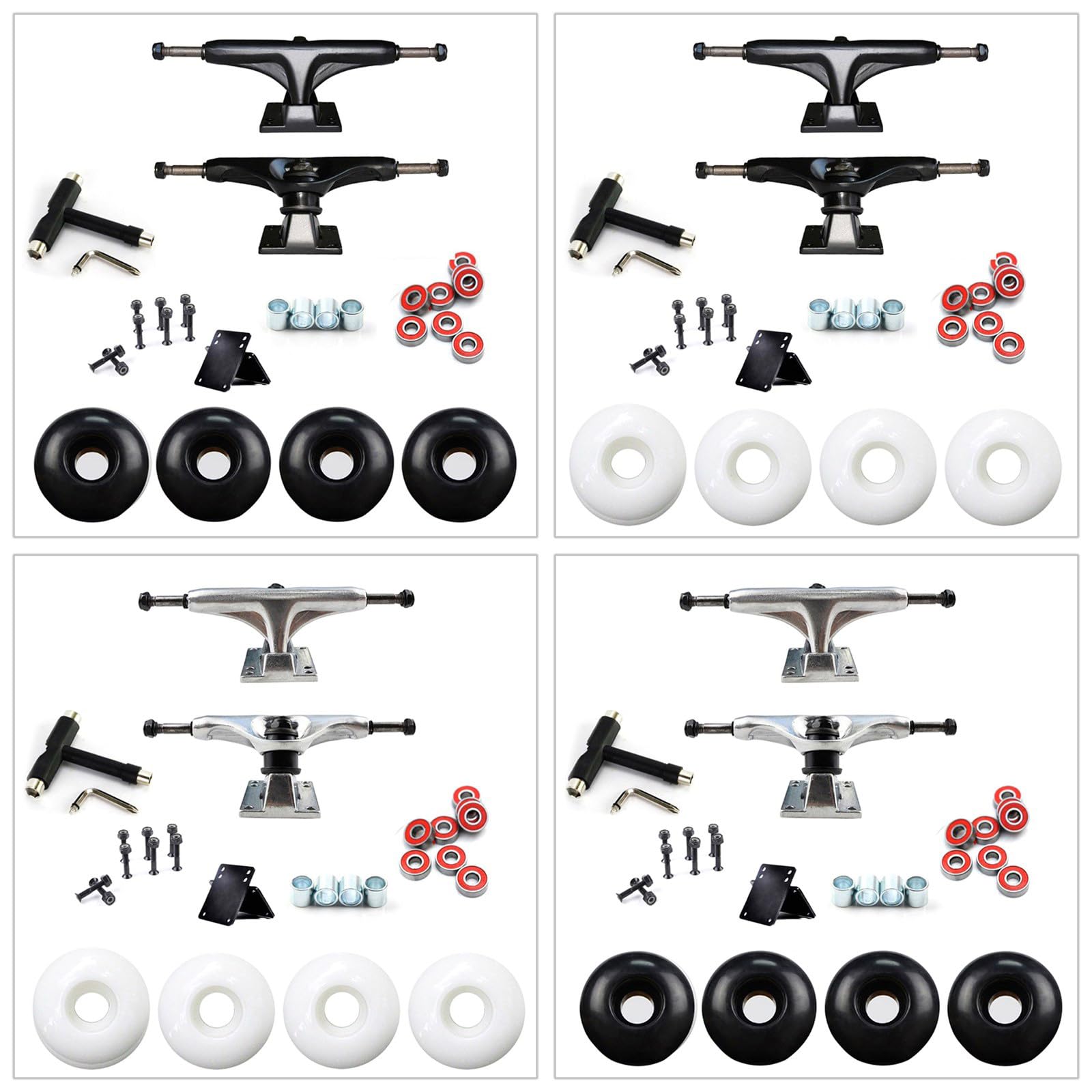 Completa skateboard Truck professionale Finger Skateboard Truck accessorio per ciclismo liscio alte leghe