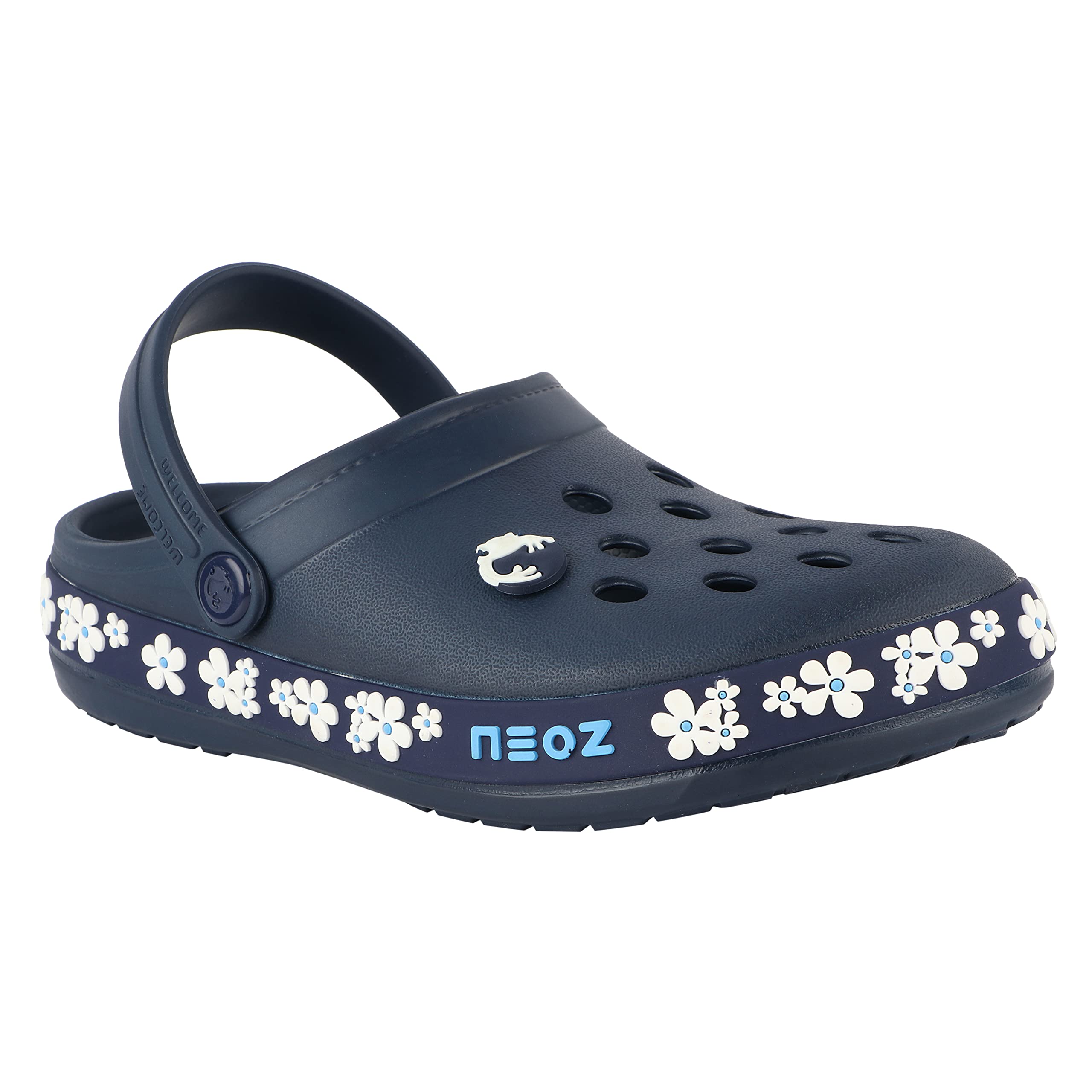Unisex Ivory Clogs-8 Kids UK (K Jasmine)