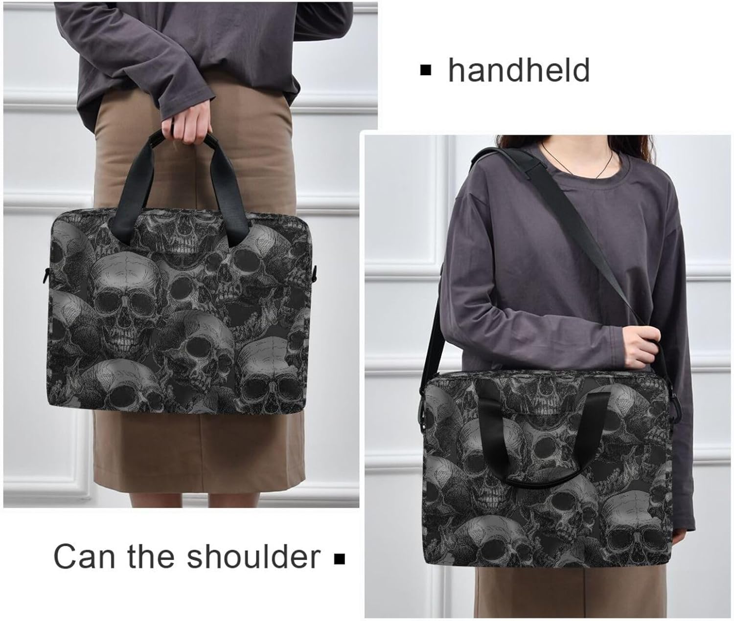 JIPONI Laptop Bag For Women Men, 15.6 16 IN Tote Work bags, Briefcase Messenger Computer Case 01