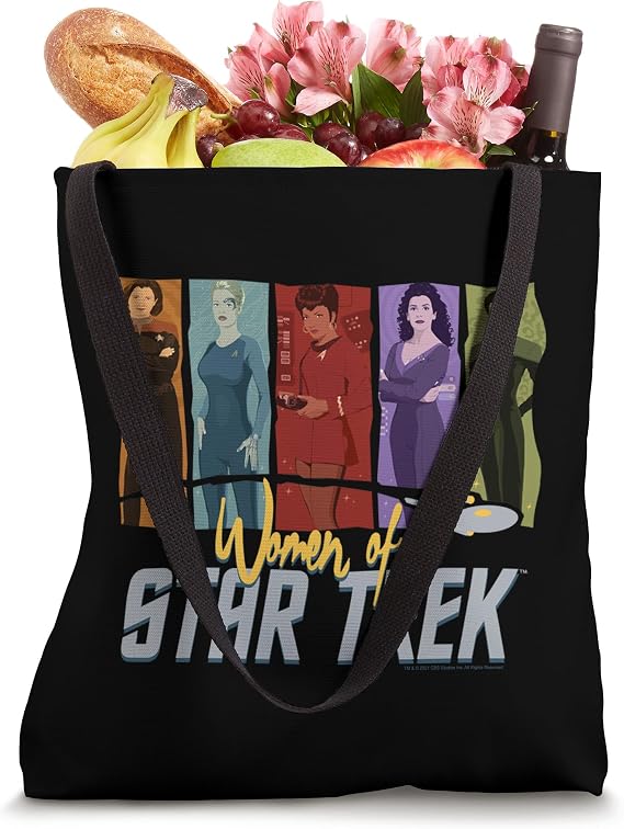 Star Trek Women Of Star Trek Panels Tote Bag