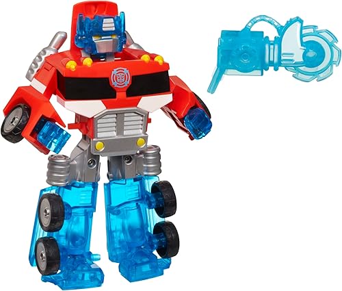 Miniatura 1 de Playskool Heroes robots de rescate de Transformers figura principal de Energize Optimus