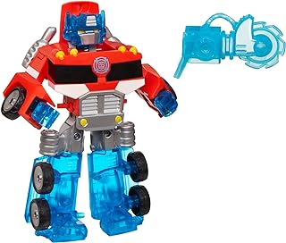 Transformers Rescue Bots Energize Optimus Prime Action Figure, 7-Inch Scale, Ages 3-7 (Amazon Exclusive)