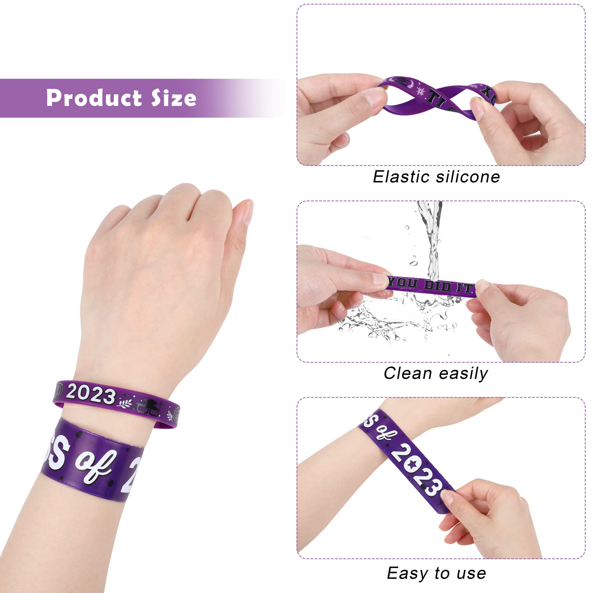 A. 30 Pulseras De Silicona Para Fiestas De Graduación De ,a | Meses sin interés A. 30 Pulseras De Silicona Para Fiestas De Graduación De ,a | Meses sin interés