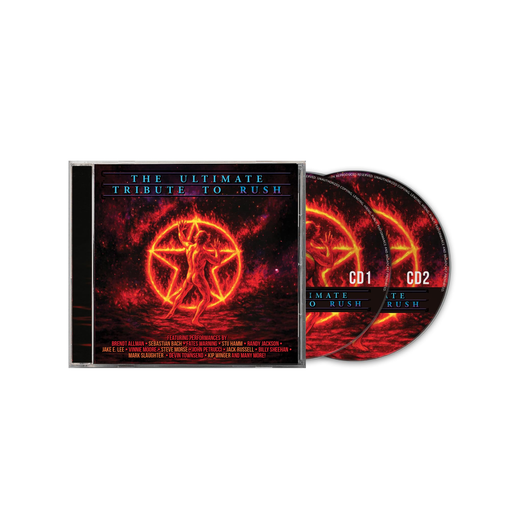 RUSH/VARIOUS - Ultimate Tribute To Rush - CD (unmixed 2xCD)