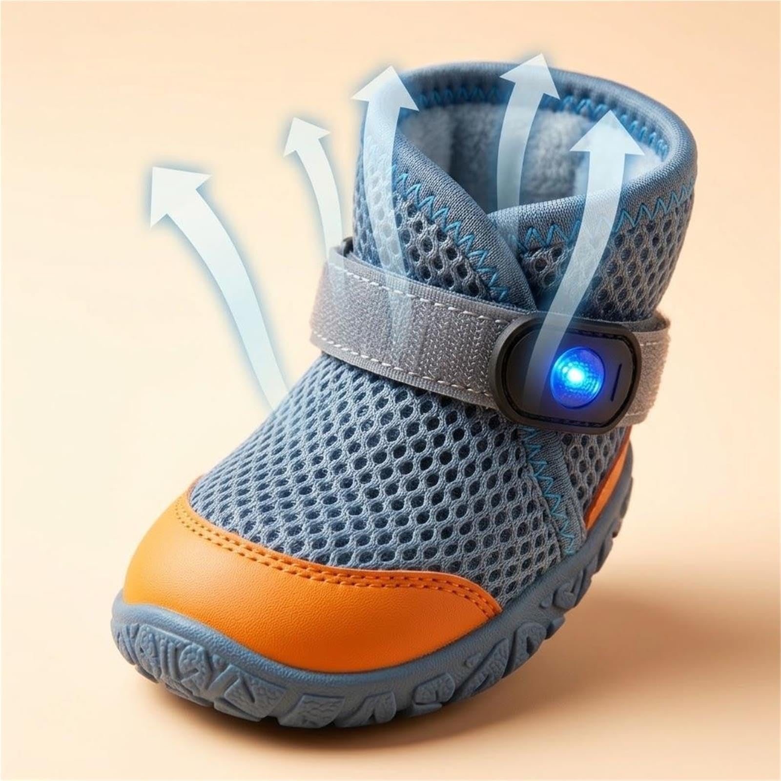 Leuchtende Hundeschuhe, Leuchtende Pfoten for Hunde – LED-Hundestiefel