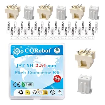 CQRobot JST XH 2.54mm Pitch 2-Pin Vertical SMT Header Electronic Connector