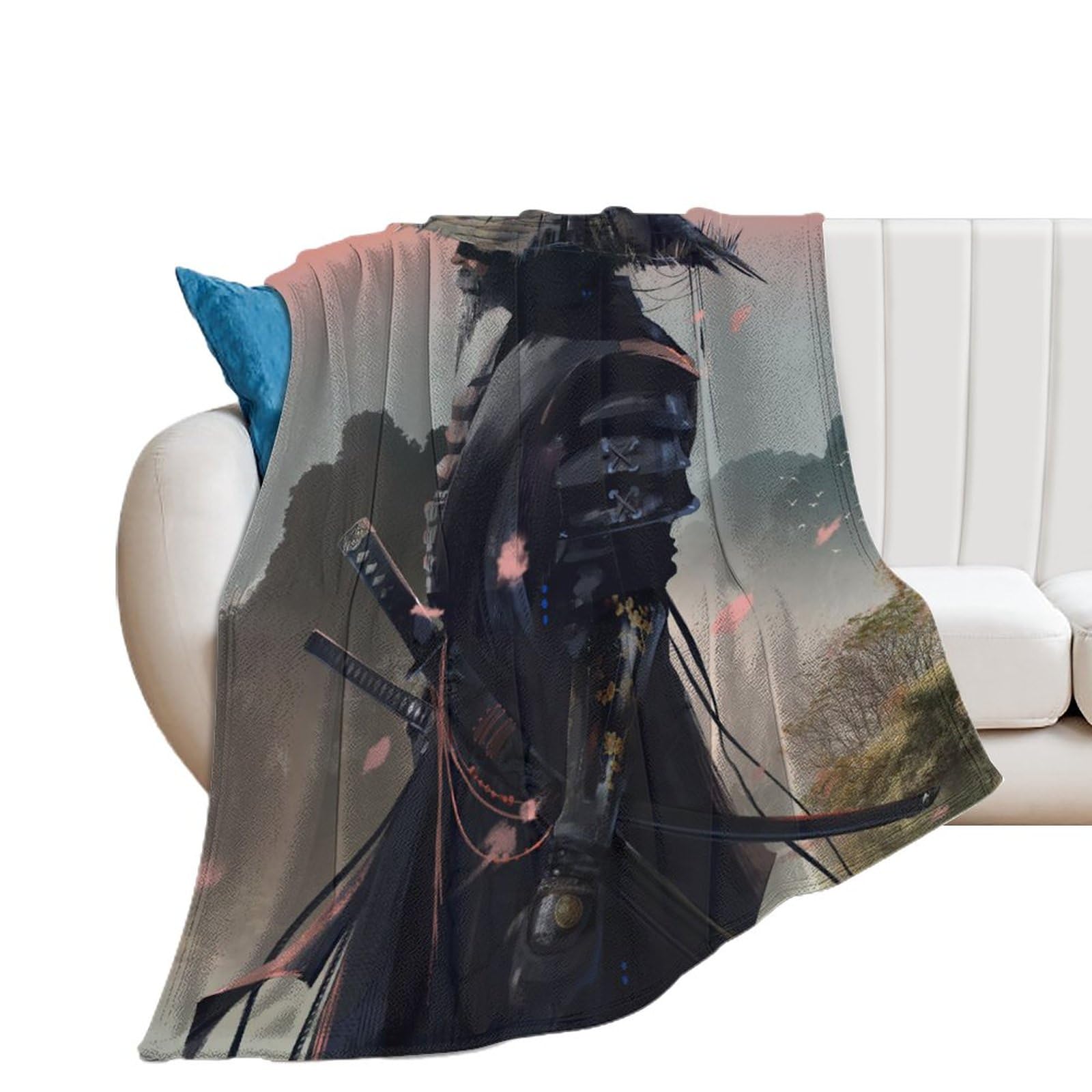 Couverture polaire en flanelle anti-froid pour canapé et lit d'enfant