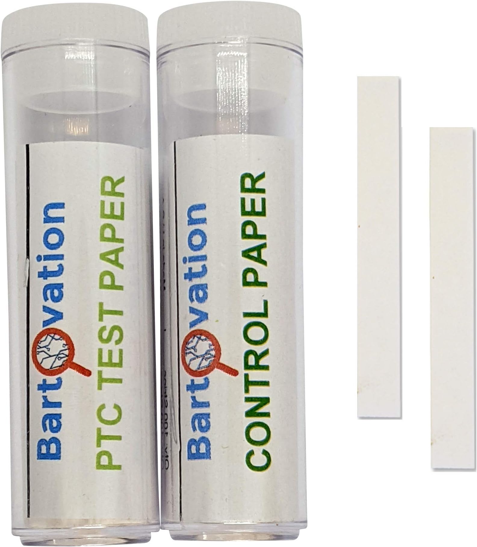 Classroom Genetic Taste Testing Experiment Kit, PTC (Phenylthiourea) and Control Paper [Each Vial Contains 100 Strips]