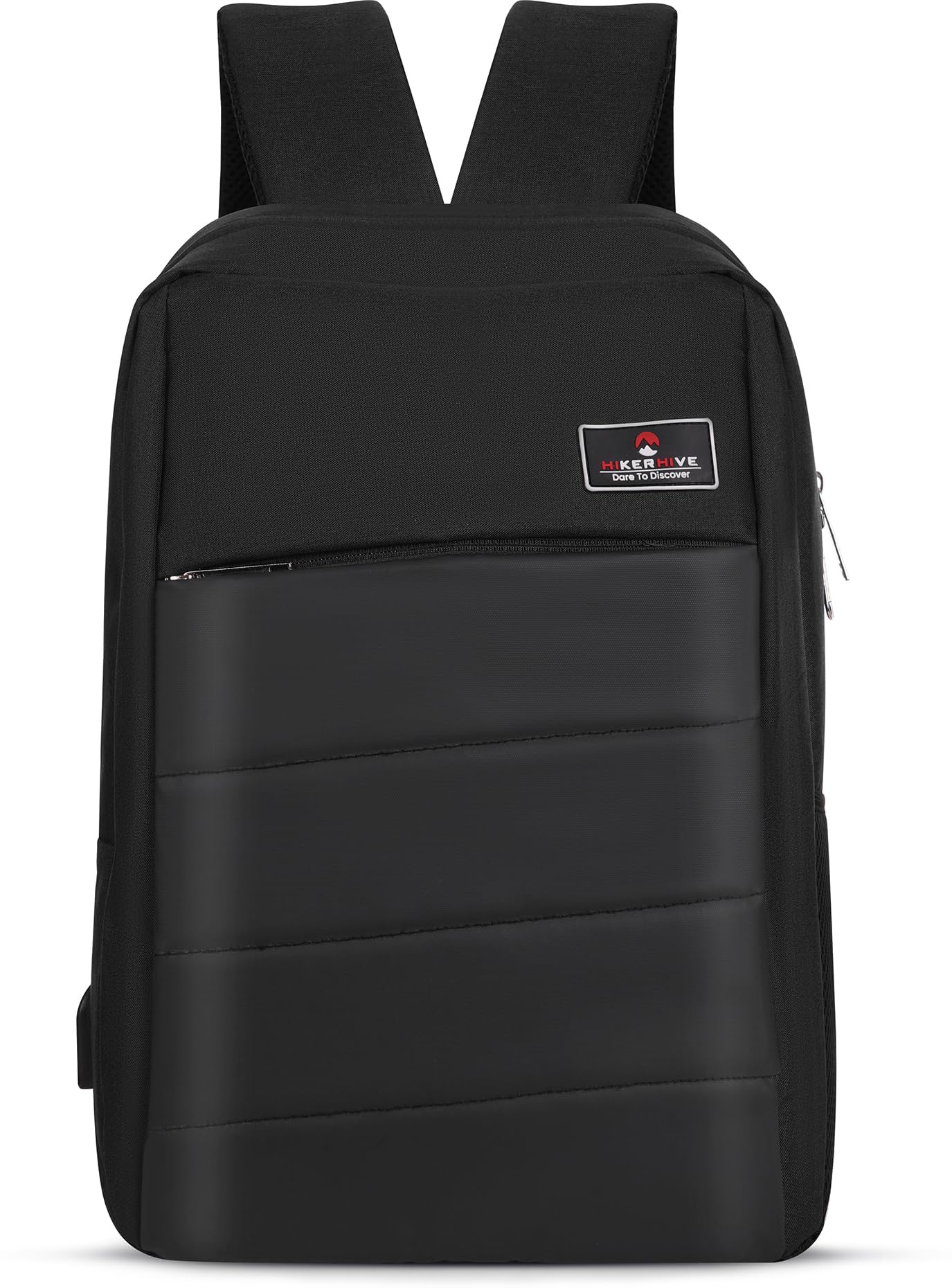 HIKERHIVE Simpliq 21L Medium Laptop Backpack | Sleek Casual Bag with 15.6 Inch Laptop Storage, USB Fast Charging Port, Trolley Strap for Travel, Office & College Use (B0D3LXF5ZH) Amazon Price History, Amazon Price Tracker