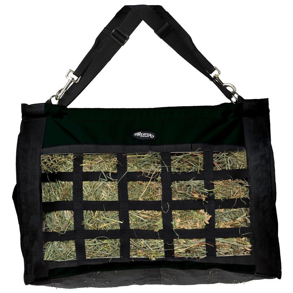 Weaver Leather Slow Feed Hay Bag, Mint Bolsa de heno, Unisex, Menta, 25" L x 11-1/2" W x 18-1/2" H