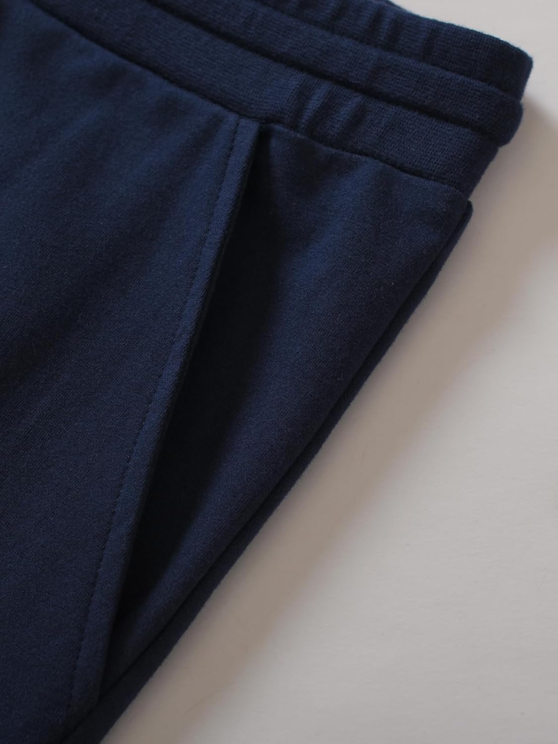 Weintee Men's 38" Long Inseam Tall Cotton Sweatpants Open Bottom - Image 3