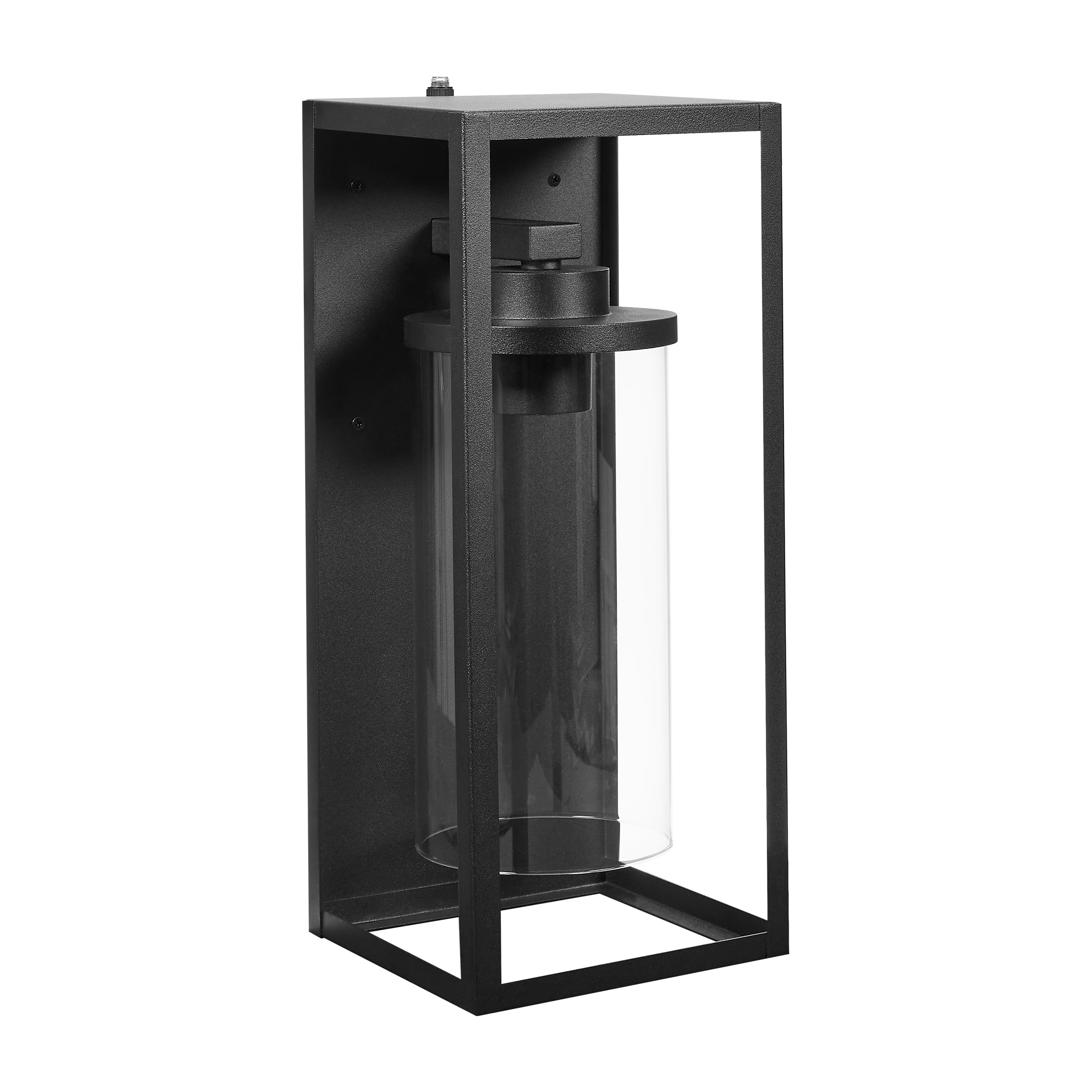 Maxxima Porch Lantern Outdoor Wall Light, Dusk to Dawn Sensor