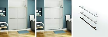 MAAX 134563-900-084-000 Kameleon Shower Door, 3.125-in L x 38.0625-in W x 71-in H, Chrome