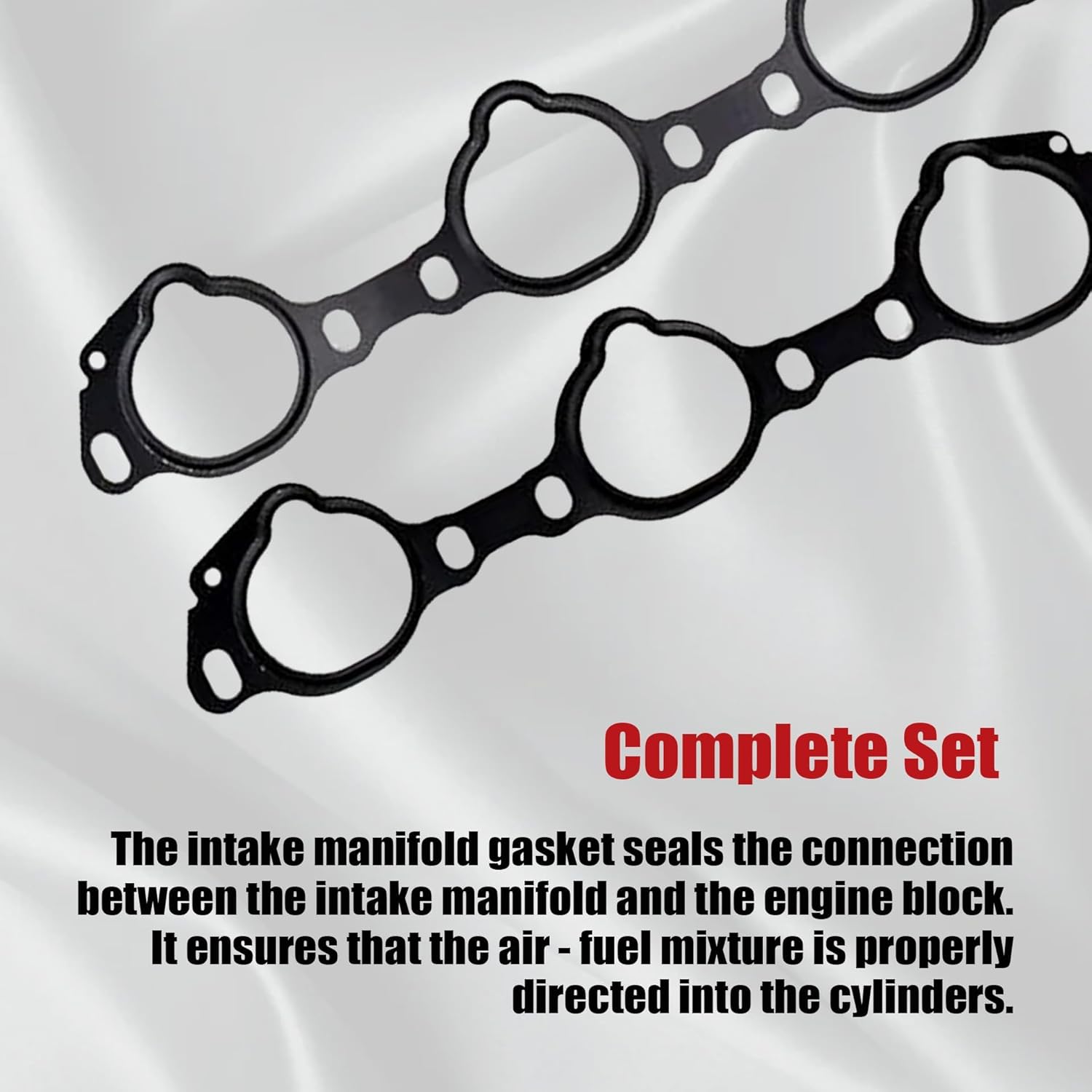 GXARTS Intake Manifold Gasket Valve Cover Gasket Set 14036-31U00 14032-AM600 Compatible with Infiniti Nissan 350Z FX35 3.5L V6 DOHC 24v 2003 2004 2005 2006 2007 2008 14036-AG000 4035-8J101