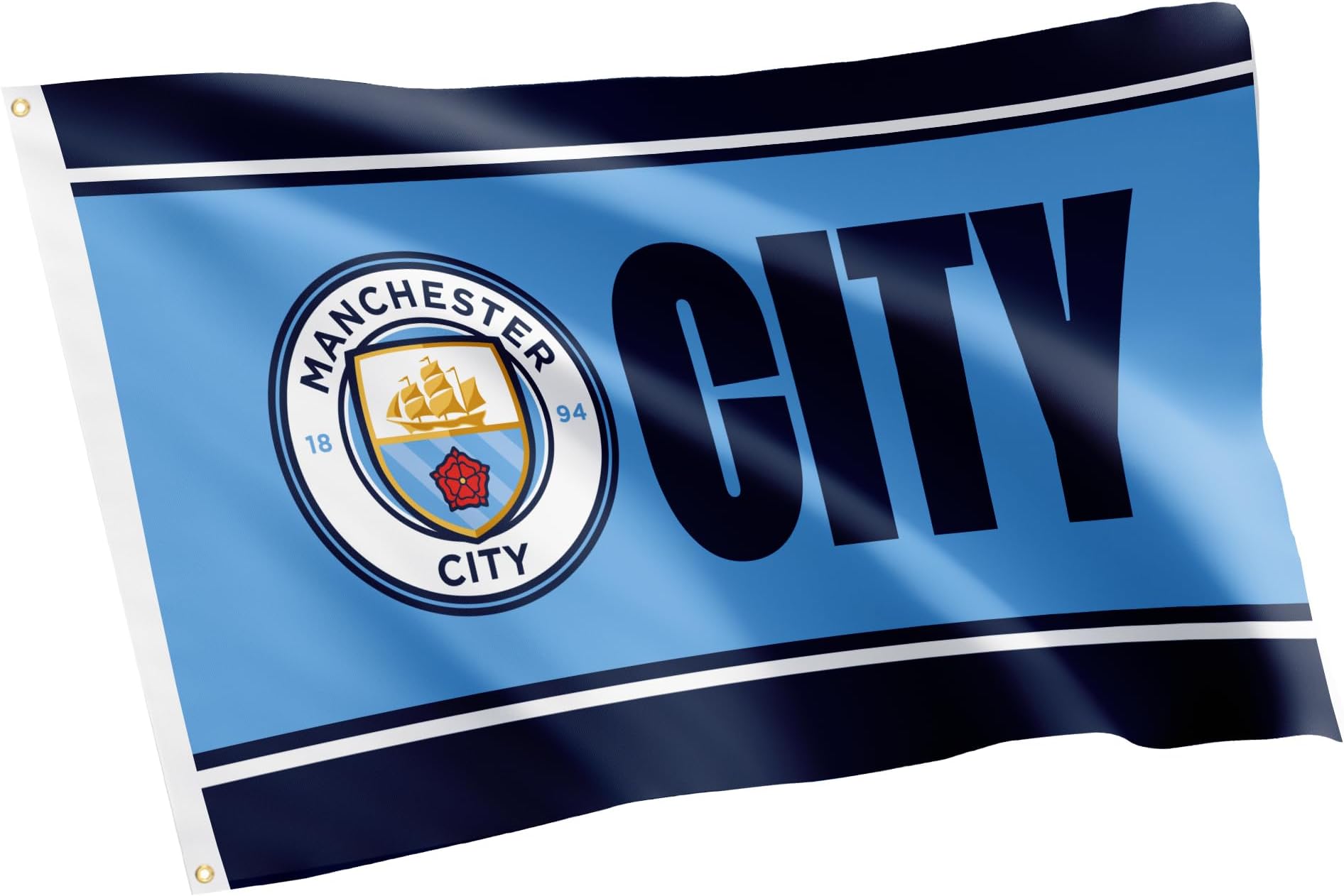 Manchester City Flag 3x5 Football Soccer Outdoor (C)