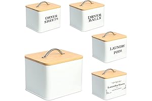 Dryer Ball Storage: Farmhouse Laundry Organization