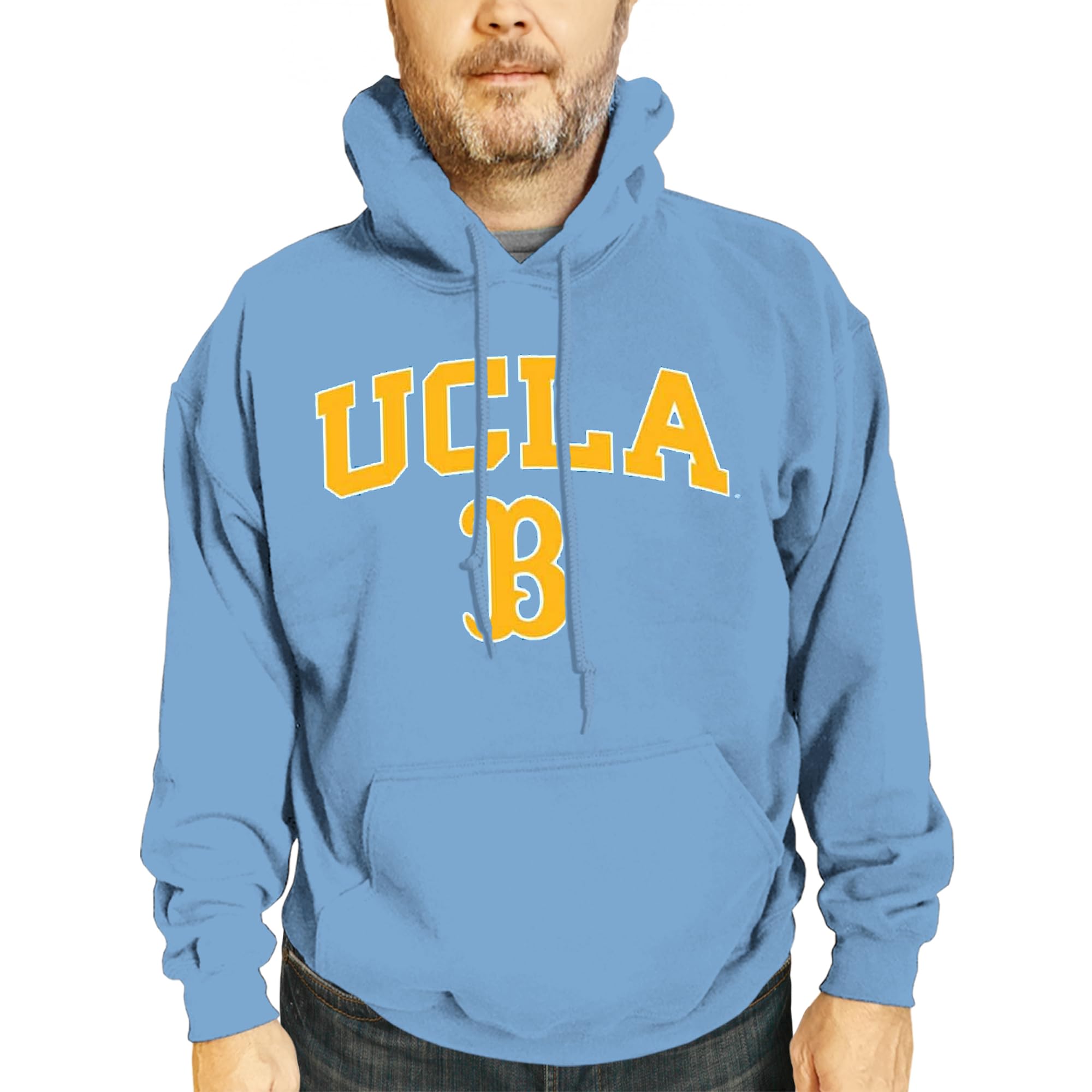 Long Sleeves NCAA Adult Arch & Logo Gameday Unisex Hooded Sweatshirt