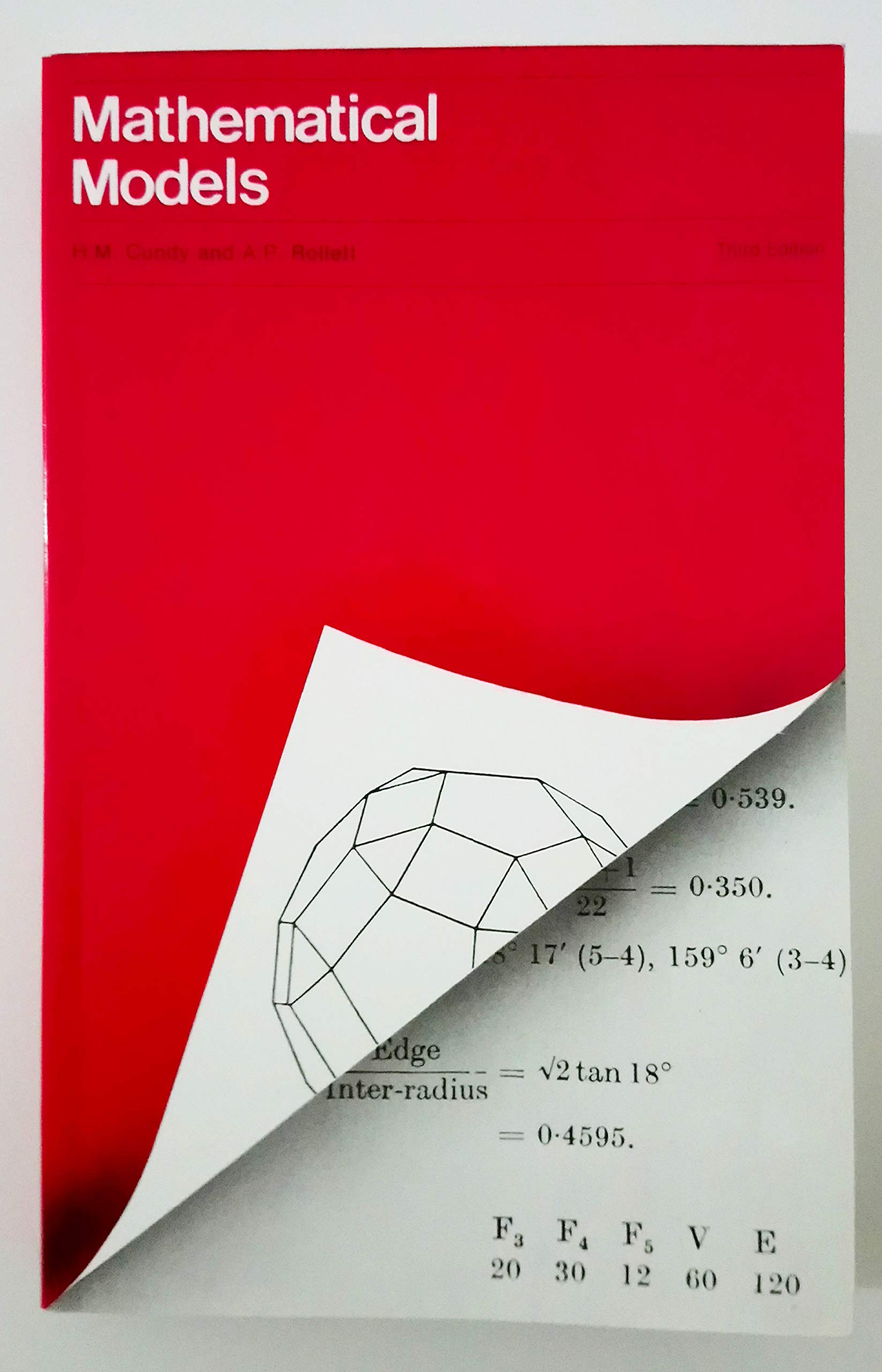 Mathematical Models by A.R. Rollett PAPERBACK 9780906212202