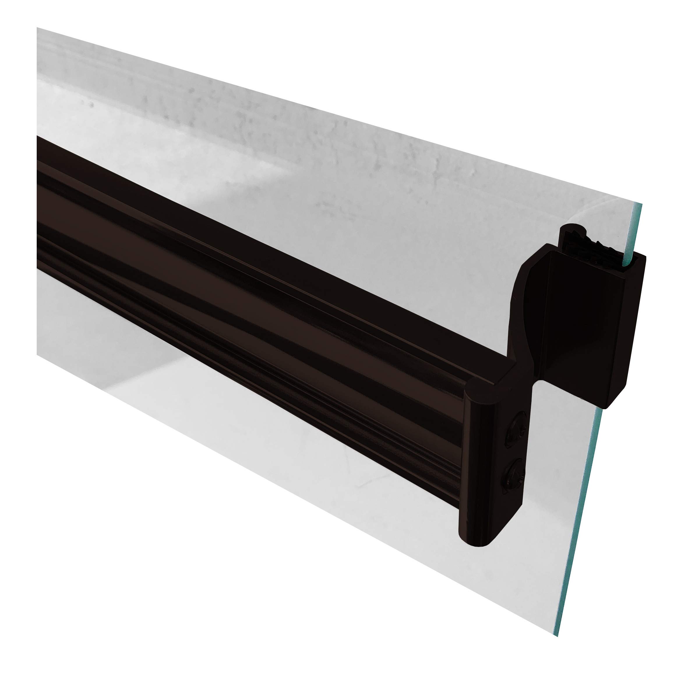 frameless shower door towel hook oil rubbed bronze