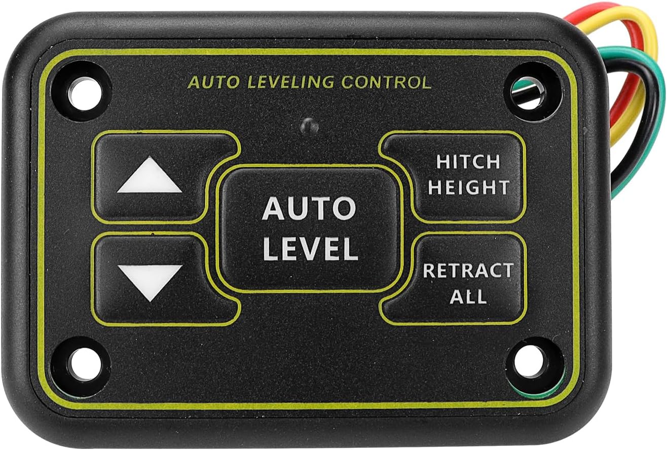 425306 Quick-Level Touch Panel Assembly - w/RV Auto Leveling Compatible with Lippert Ground Control & Level-Up Hydraulic Leveling System
