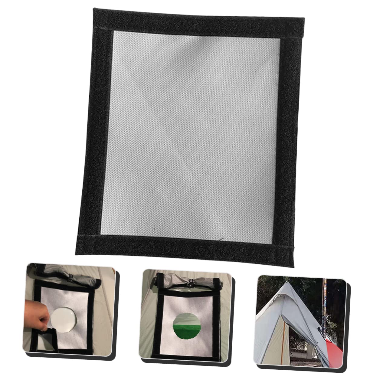 Toddmomy 5 Piezas Protector de Chimenea Accesorio para Acampar Accesorios al Aire Libre Estufa de Camping Tiendas de campaña protección Anti-Quemaduras para Estufa de Tienda