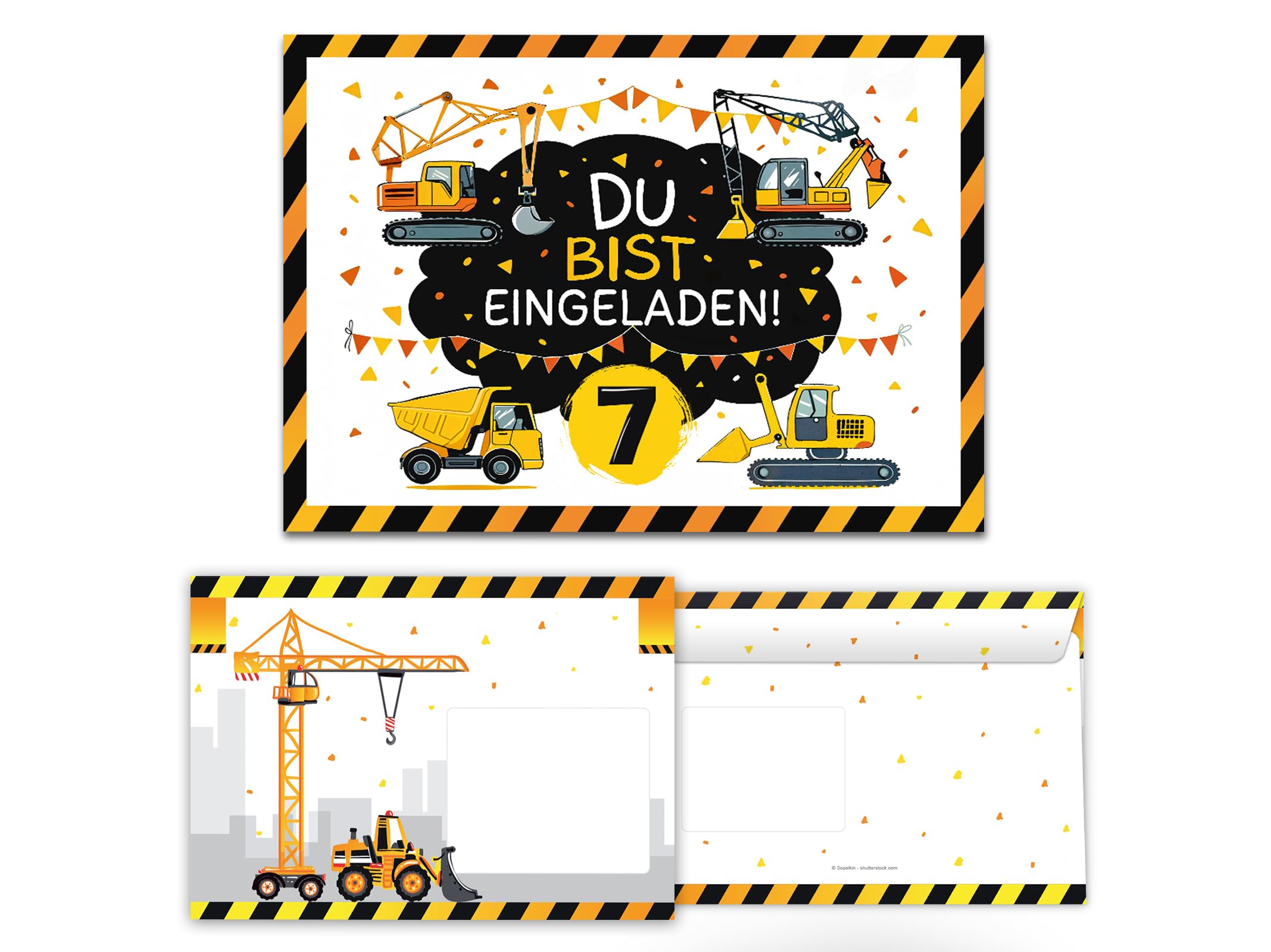 Briefpapier-Set Briefblock mit Umschlag für Mädchen Kindermo