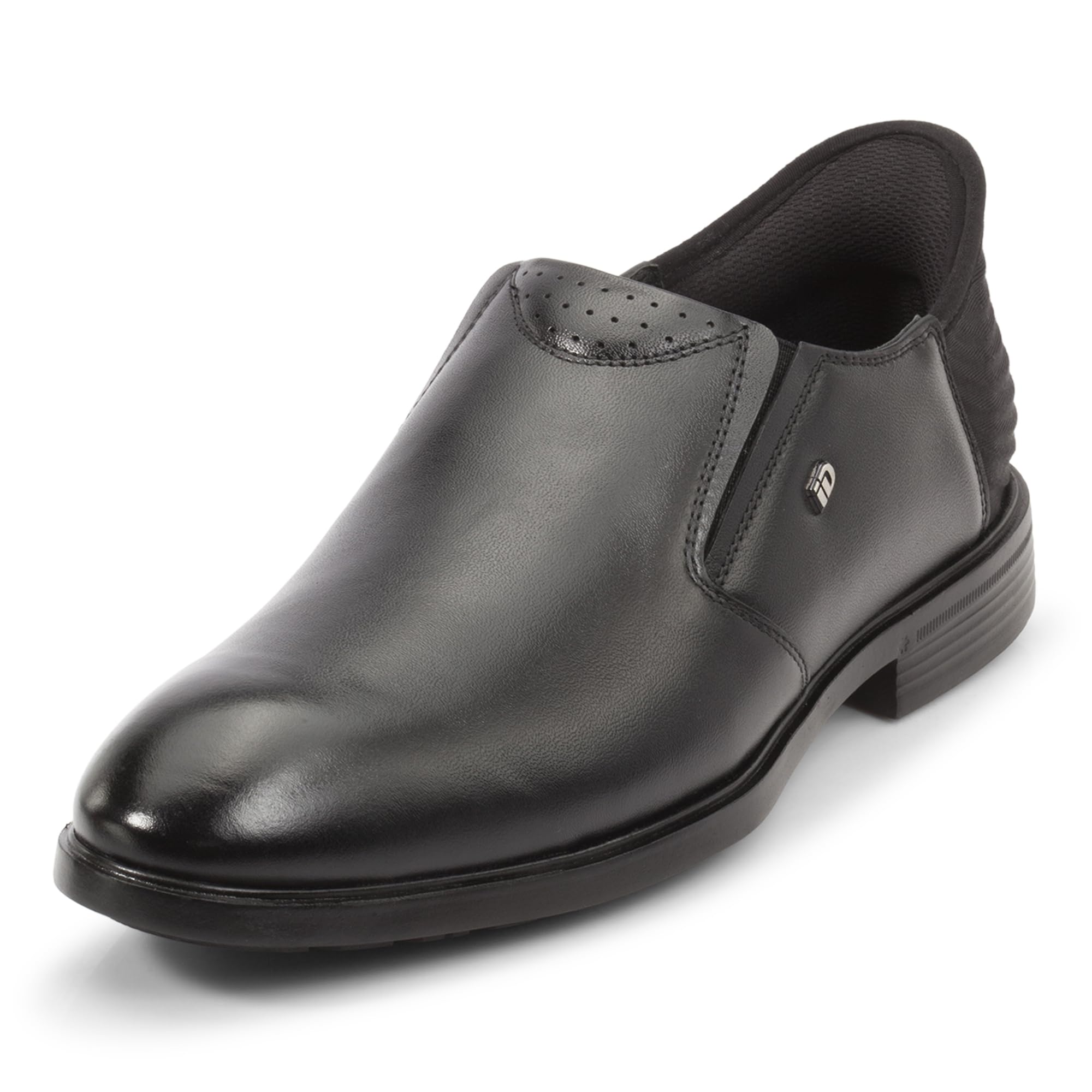 Men's Formal Tan Slide-n-Go Slip On Shoe-image-6