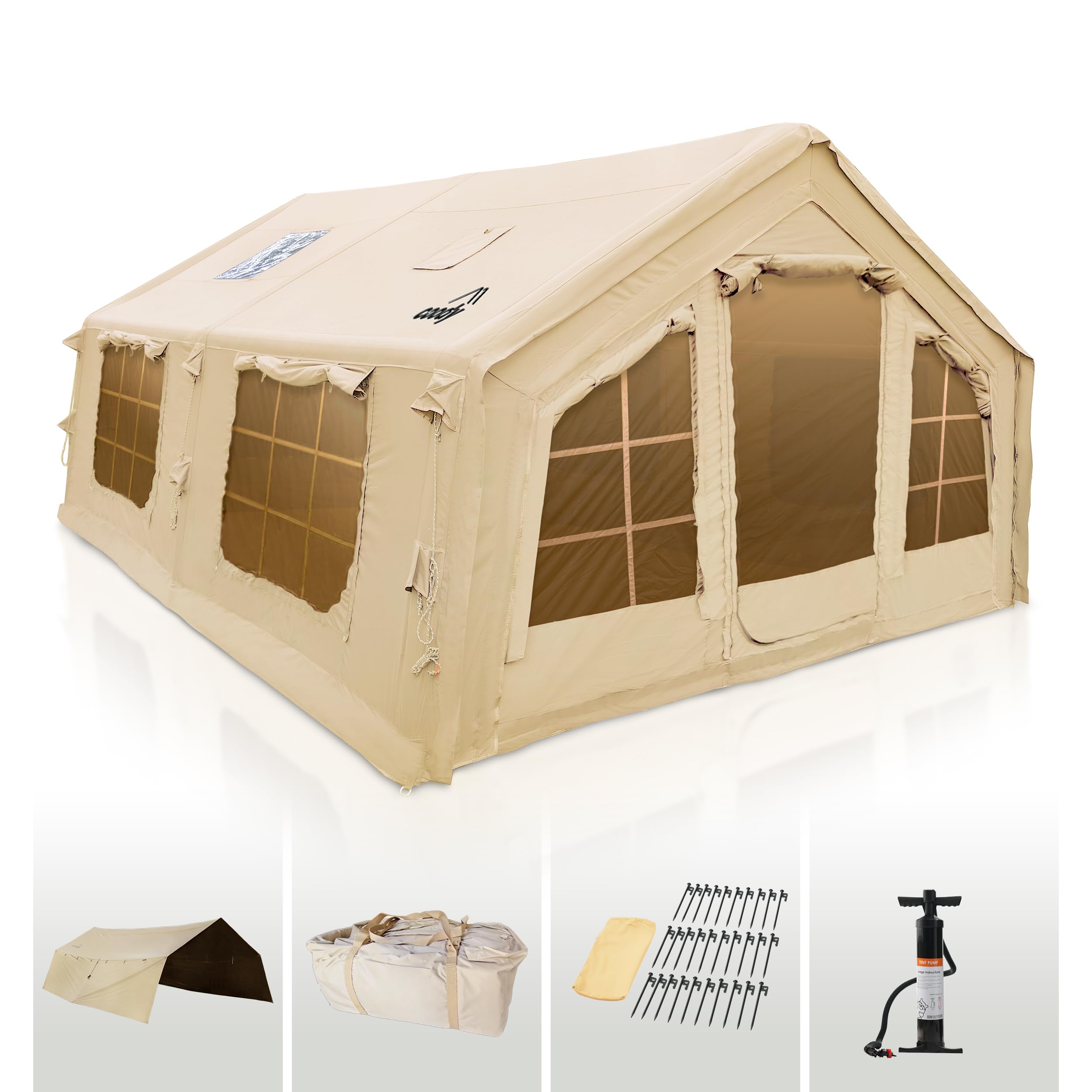 Amazon.co.jp: RBM OUTDOORS コアラエアテント 空気注入式キャンプ 