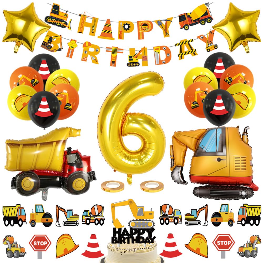 Cars Geburtstagsdeko Für 6 Jahre - Auto Party Deko Mit Ballons & Banner