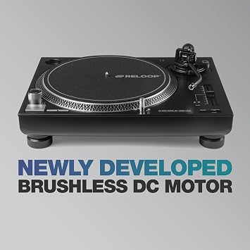 Reloop RP-5000 MK4 Next Evolution Direct-Drive Turntable Engineered for Professional Performance and Durability