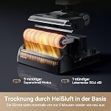 DREAME H14 Pro Wet and Dry Vacuum Cleaner, 180° Landing, 60°C Brush Care, 5min Drying, Automatic Distribution of Cleaner, App Control, GlideWheel, 18.000Pa Suction, Doble Board - 6
