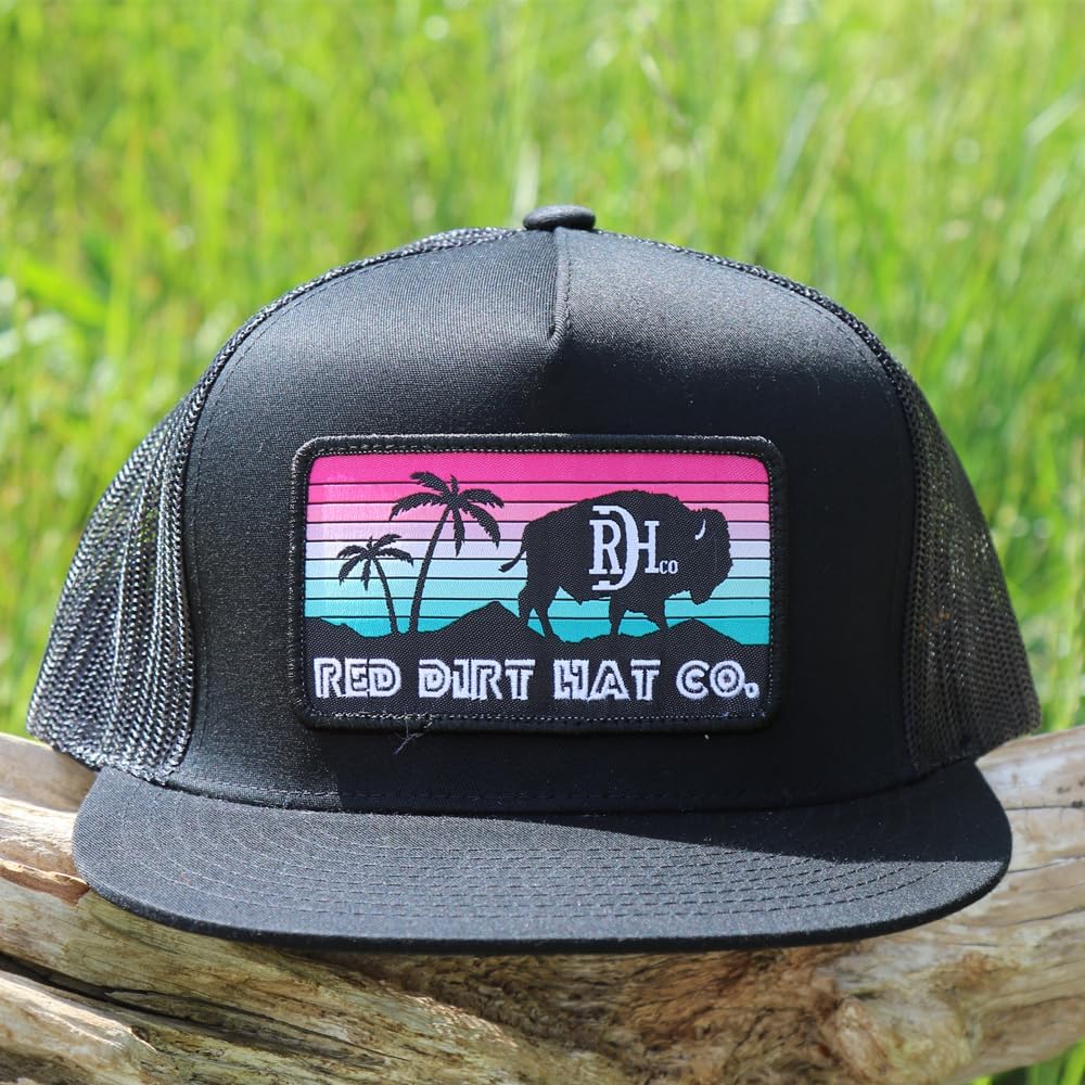 Red Dirt Hat Company Miami Vice Adjustable Snapback Hat