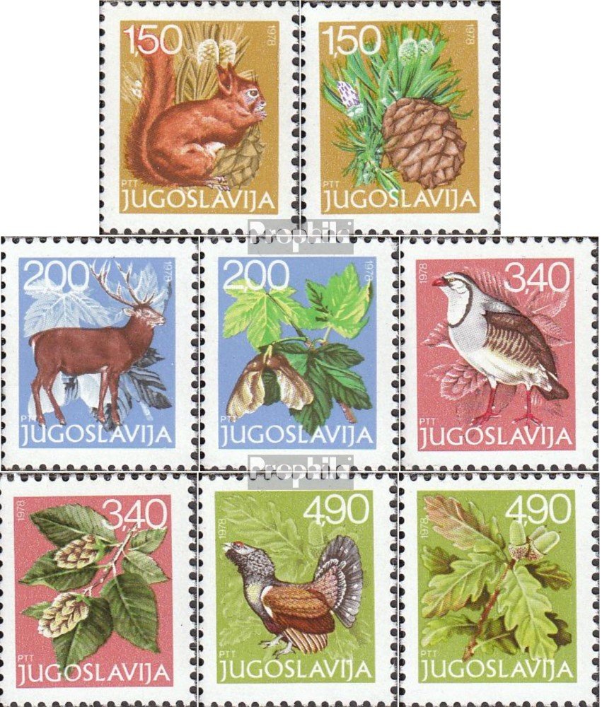 Prophila Kollektion Polen 1978 – 50 Jahre Warschauer Zoo, Kompletter Satz 2584-2590, Postfrisch ** MNH – Perfekt Für Sammler!