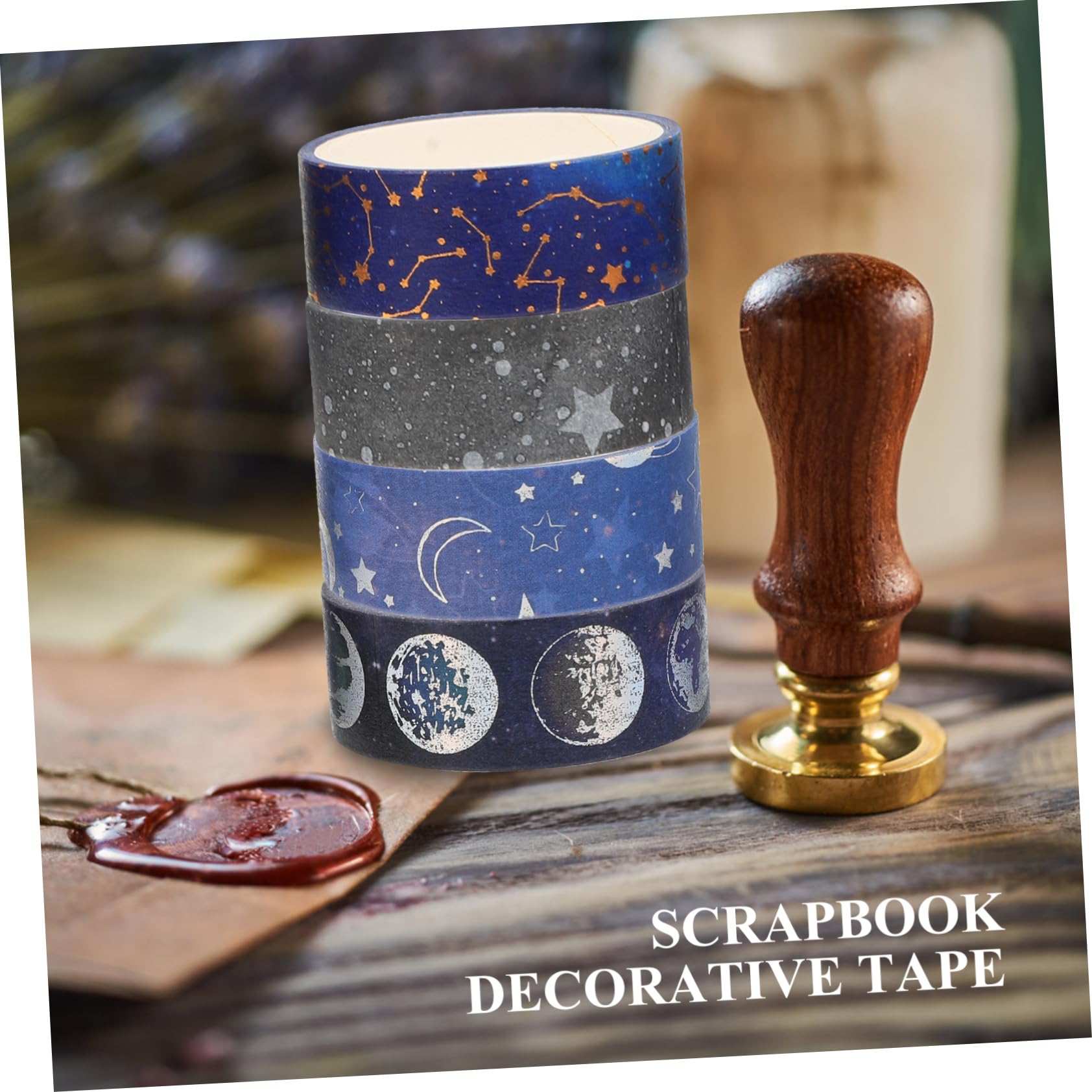 STOBOK 3 Sets Einzigartige Geschenkaufkleber Washi Tapes Für Scrapbooking Dekoratives Und Basteln 19 Rollen * 3
