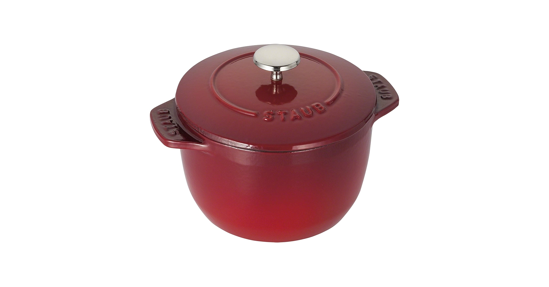 staub La Cocotte de GOHAN 12cm 新品未使用 Amazon.com: Staub La Cocotte de GOHAN 40511-827 Cherry S 4.7