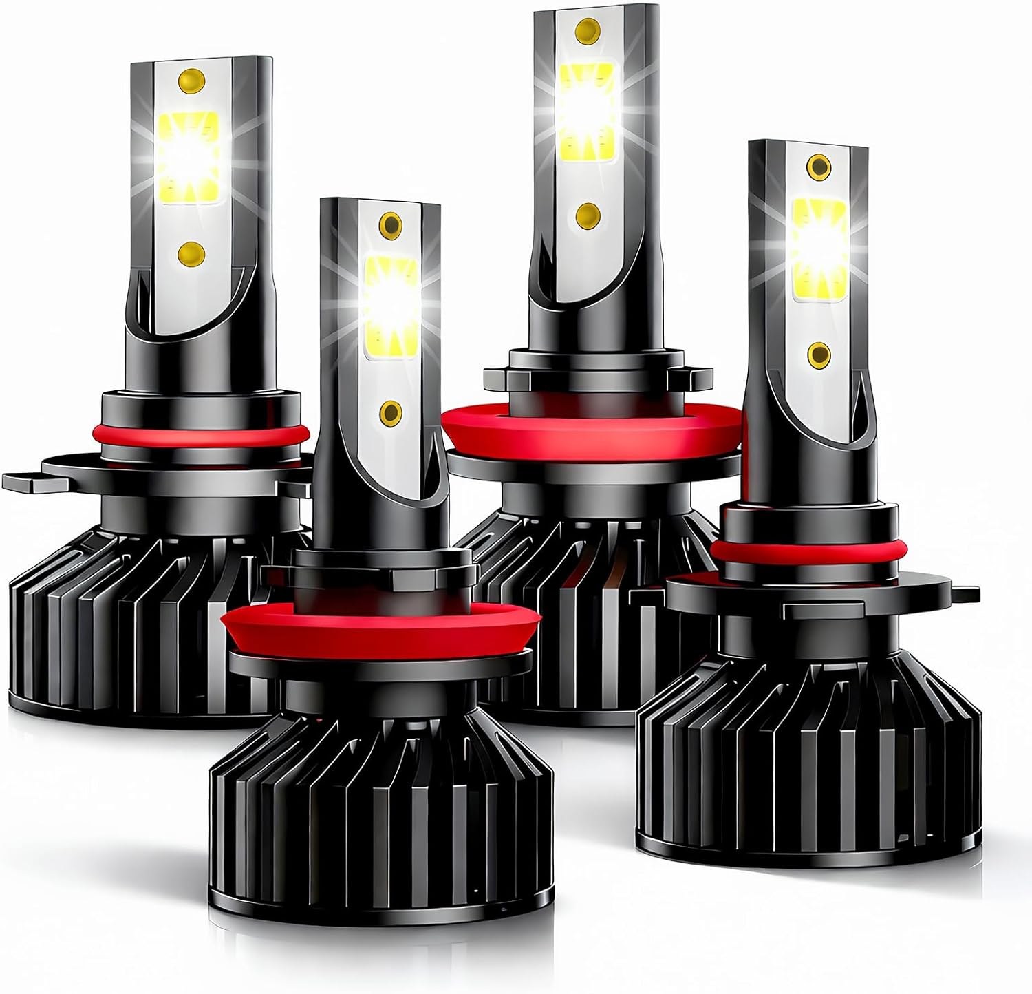 Lights compatible for Toyota Camry 2007 2008 2009 2010 2011 2012 2013 2014,4 Packs