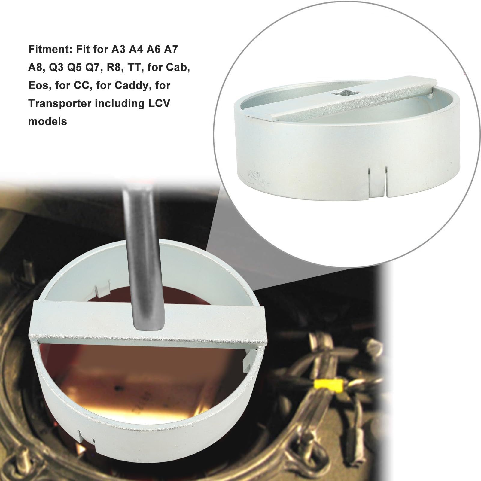 Clé De Pompe à Essence T10202 En Acier - Outil De Retrait Carburant Antirouille Pour Véhicules Compatibles
