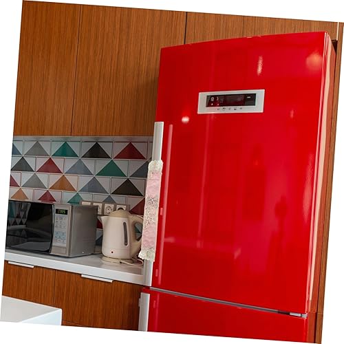 Miniatura 9 de Hemobllo Cubierta para manija de refrigerador de cocina, fundas para manija de lavavajillas, protector de manija de puerta de refrigerador,