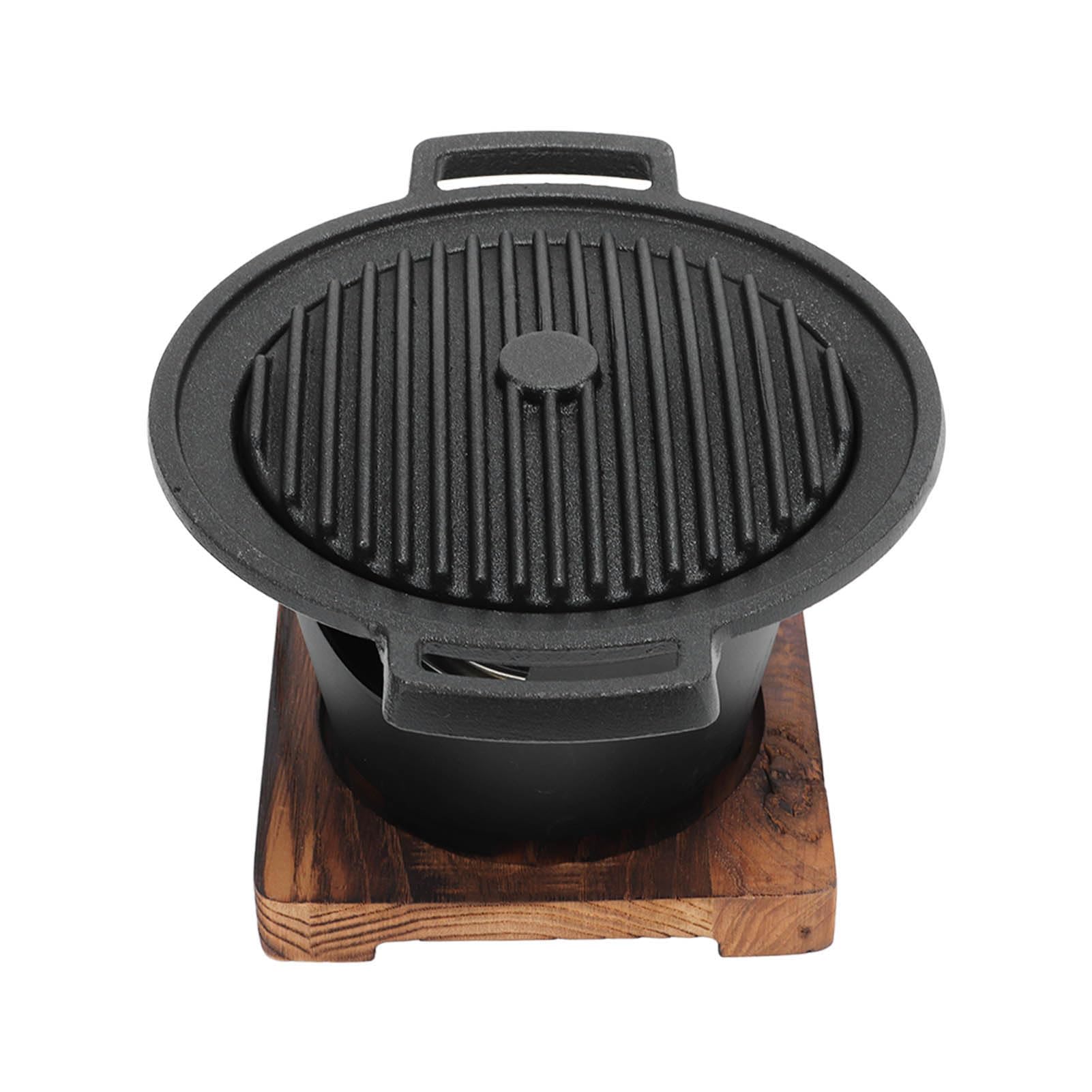 Koreanischer Barbecue-Grill, Rauchfrei, für eine Person, Mini-BBQ-Grill, Japanische Barbecue-Pfanne für zu Hause