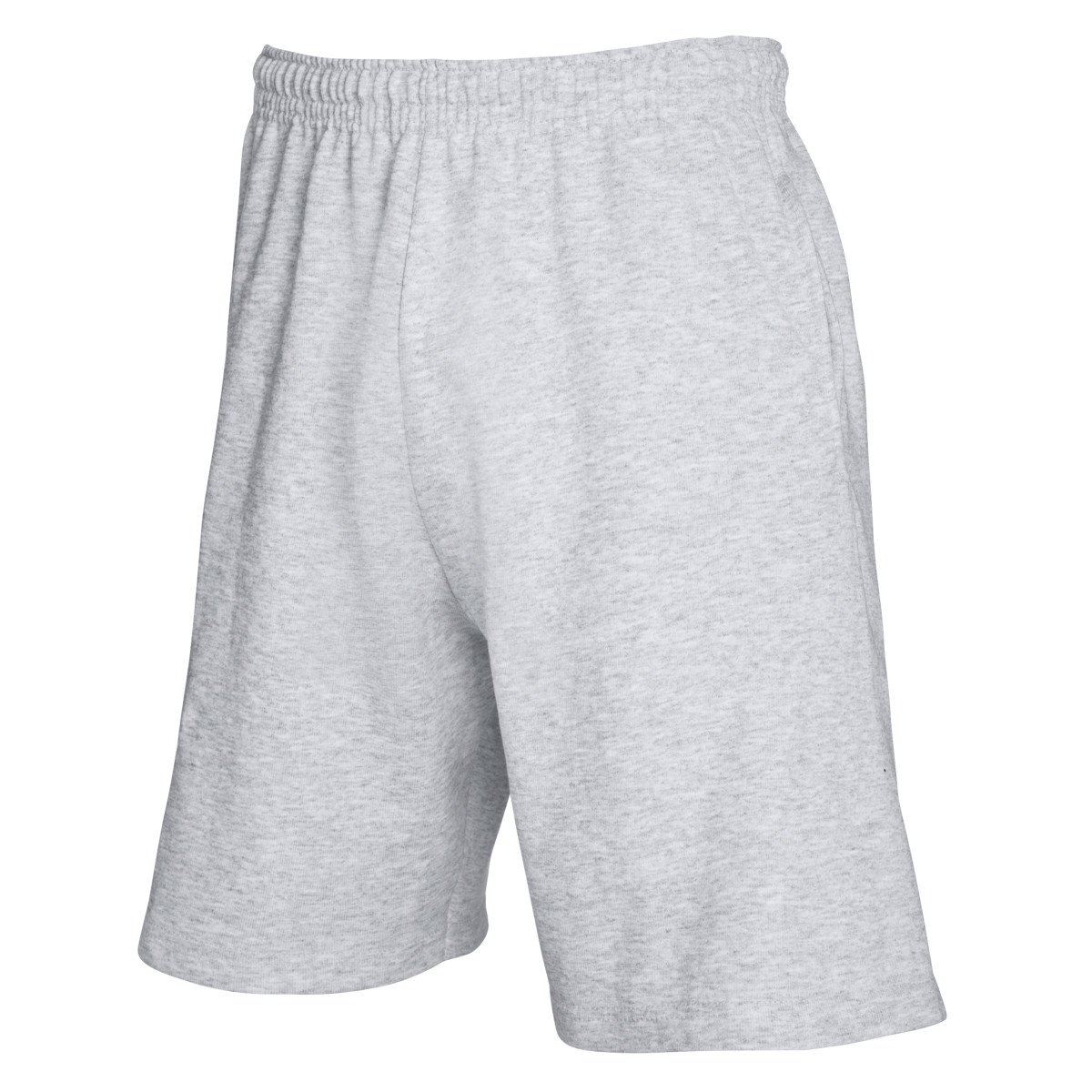 Fruit of the Loom Men's Lightweight Shorts, Heather Grey, Small