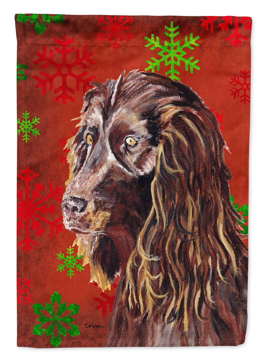 Drapeau Boykin Spaniel Noël grand format, le cadeau idéal pour amoureux de chiens