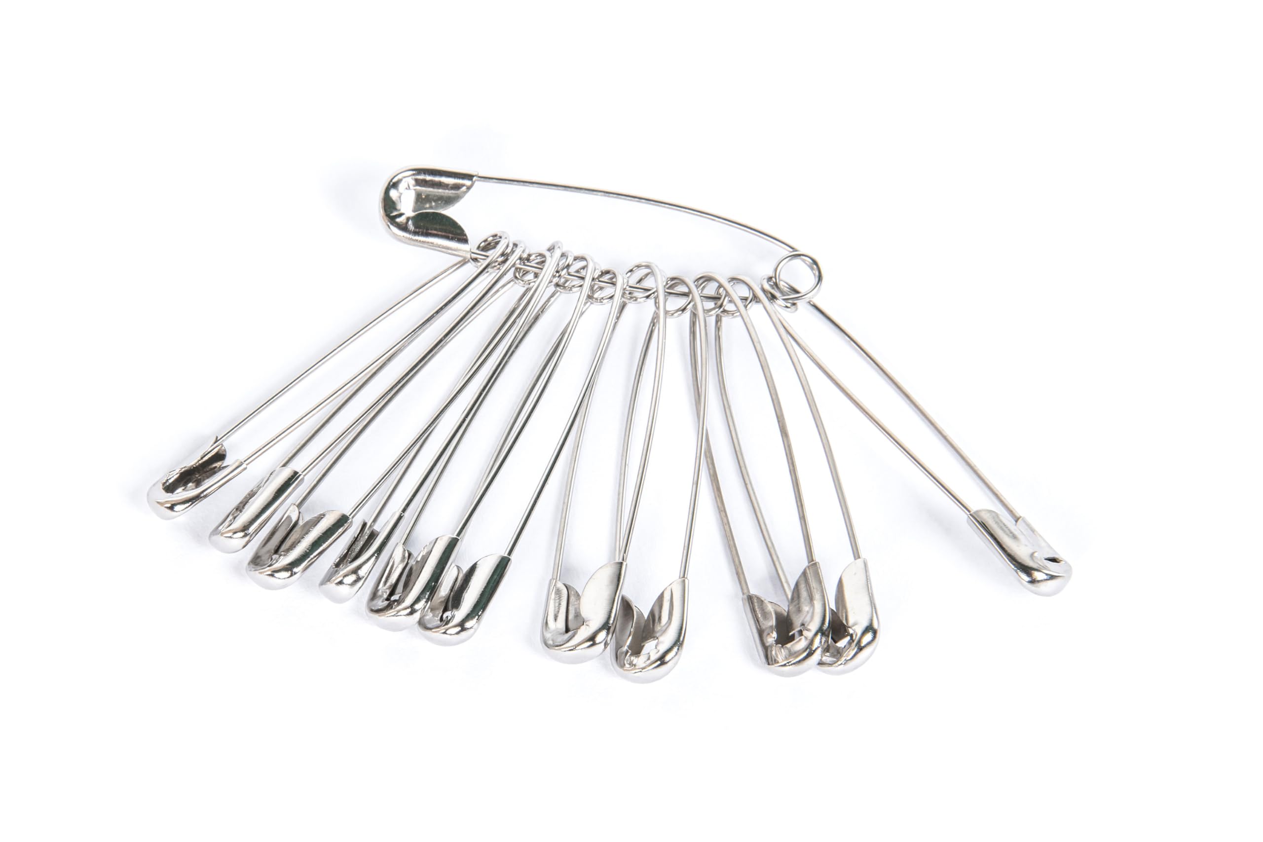 Spille di Sicurezza 3.0cm, Accessori per Abbigliamento, Cucito Fai-Da-Te, Confezione 12 Pezzi