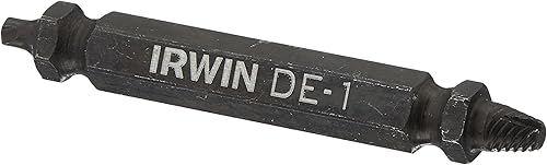 IRWIN 1876221 Impact Performance Series Grip Broca extractor de tornillo de doble extremo, De-1